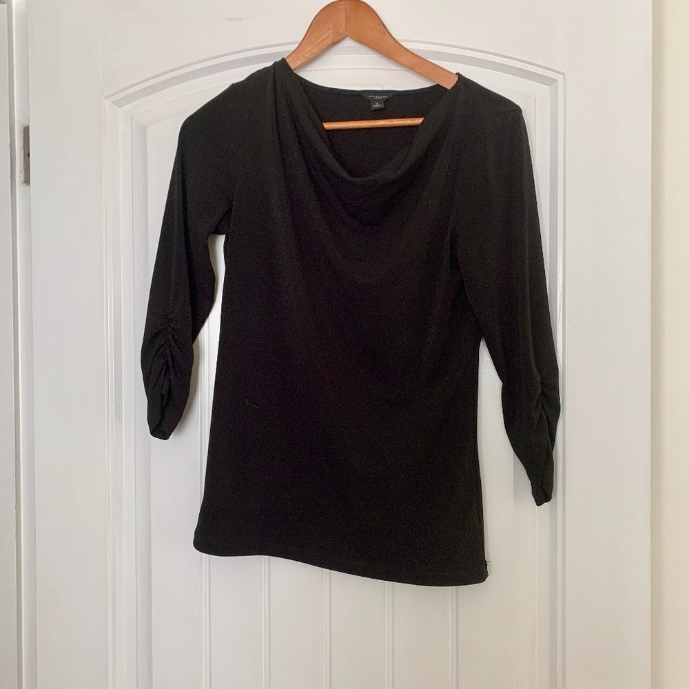 Ann Taylor Black blouse